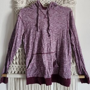 Urban Pipeline Men's Maroon Heathered Hoodie